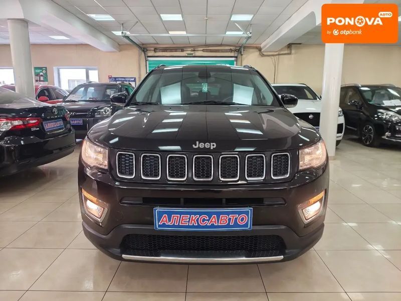 Jeep Compass, 2018 г., Бензин, 106 тыс. км, Внедорожник / Кроссовер, Чорный, Кропивницкий (Кировоград) AT-10420016 фото