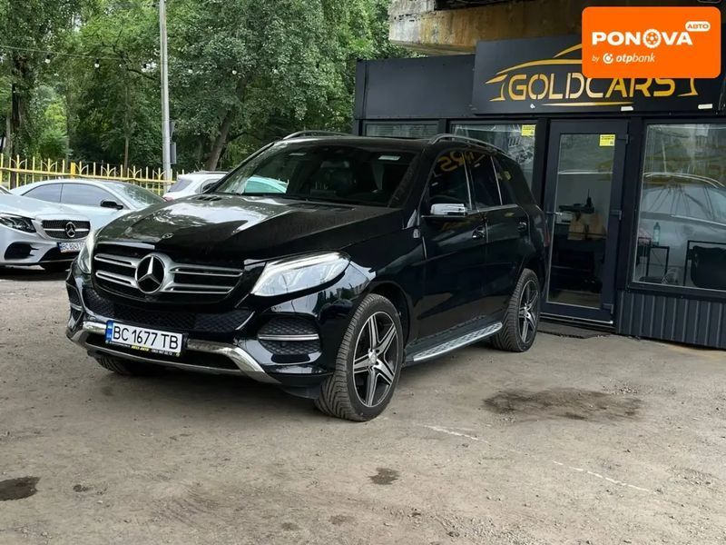 Mercedes-Benz GLE-Class, 2017 р., Бензин, 54 тис. км, Позашляховик / Кросовер, Чорний, Львів AT-10402312 фото