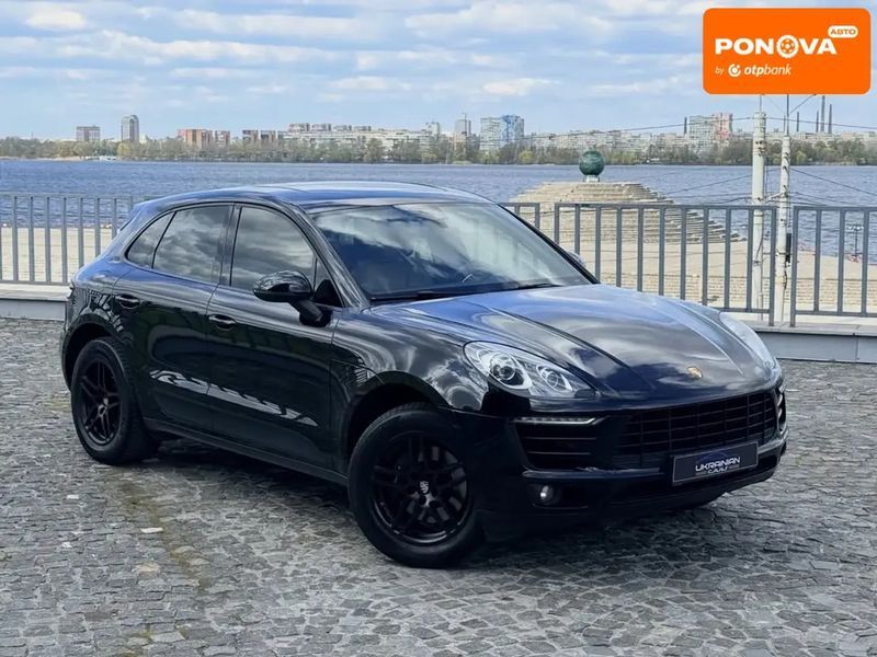 Porsche Macan, 2018 р., Бензин, 107 тис. км, Позашляховик / Кросовер, Чорний, Дніпро (Дніпропетровськ) AT-10418082 фото