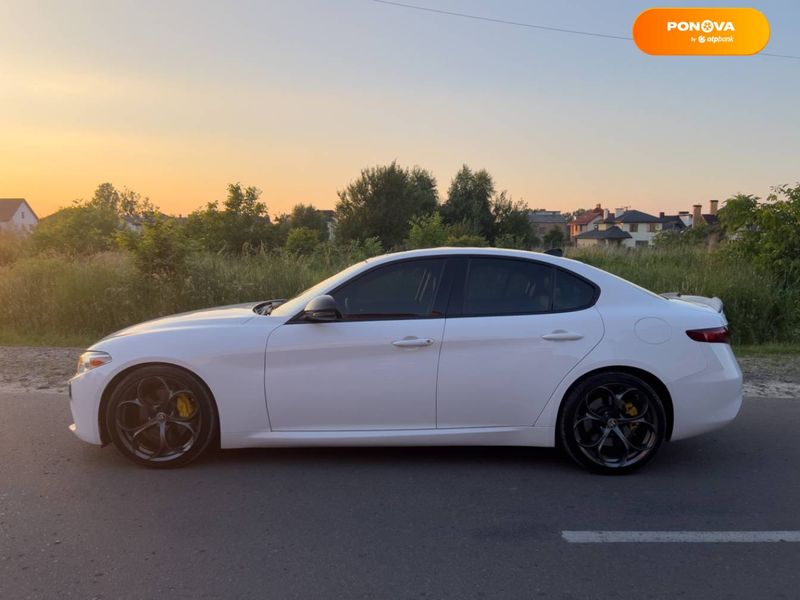 Alfa Romeo Giulia, 2017, Бензин, 2 л., 63 тыс. км, Седан, Белый, Львов Cars-Pr-57080 фото