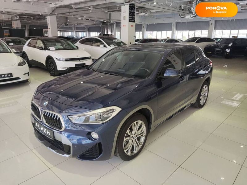 BMW X2, 2018, Бензин, 2 л., 169 тыс. км, Внедорожник / Кроссовер, Синий, Киев 51635 фото