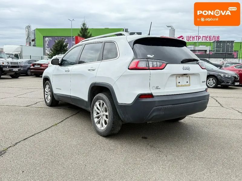 Jeep Cherokee, 2018 р., Бензин, 196 тис. км, Позашляховик / Кросовер, Білий, Київ AT-10402906 фото