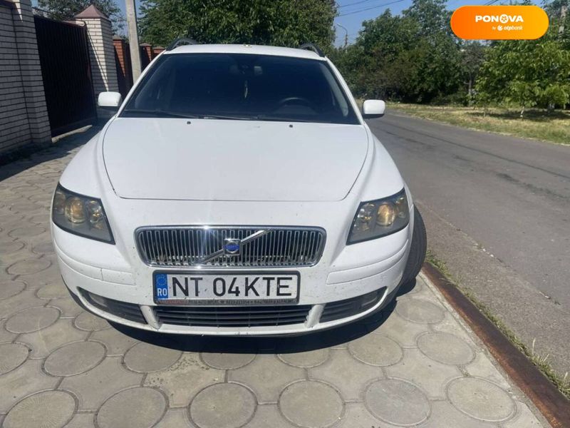 Volvo V50, 2006, Дизель, 1.6 л., 250 тыс. км, Универсал, Белый, Николаев Cars-Pr-67241 фото