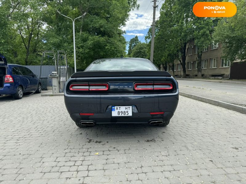 Dodge Challenger, 2018, Бензин, 3.6 л., 60 тыс. км, Купе, Серый, Ивано Франковск Cars-Pr-60839 фото