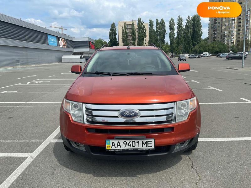 Ford Edge, 2008, Бензин, 3.5 л., 172 тыс. км, Внедорожник / Кроссовер, Оранжевый, Киев Cars-Pr-64527 фото