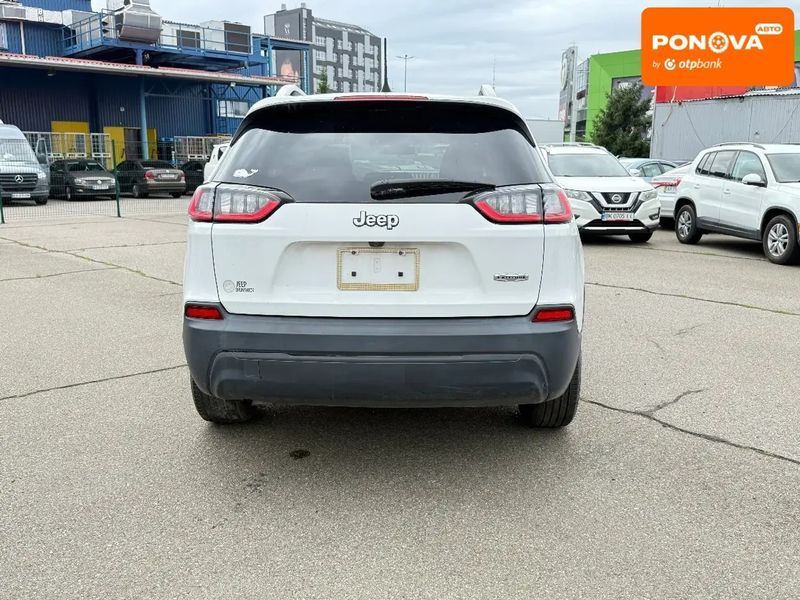 Jeep Cherokee, 2018 р., Бензин, 196 тис. км, Позашляховик / Кросовер, Білий, Київ AT-10402906 фото