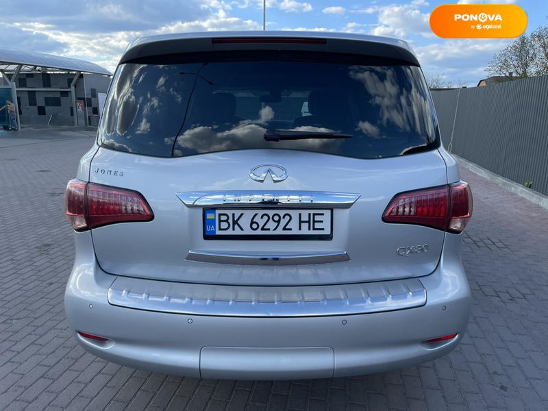 Infiniti QX80, 2017, Бензин, 5.55 л., 94 тис. км, Позашляховик / Кросовер, Сірий, Рівне Cars-Pr-66141 фото