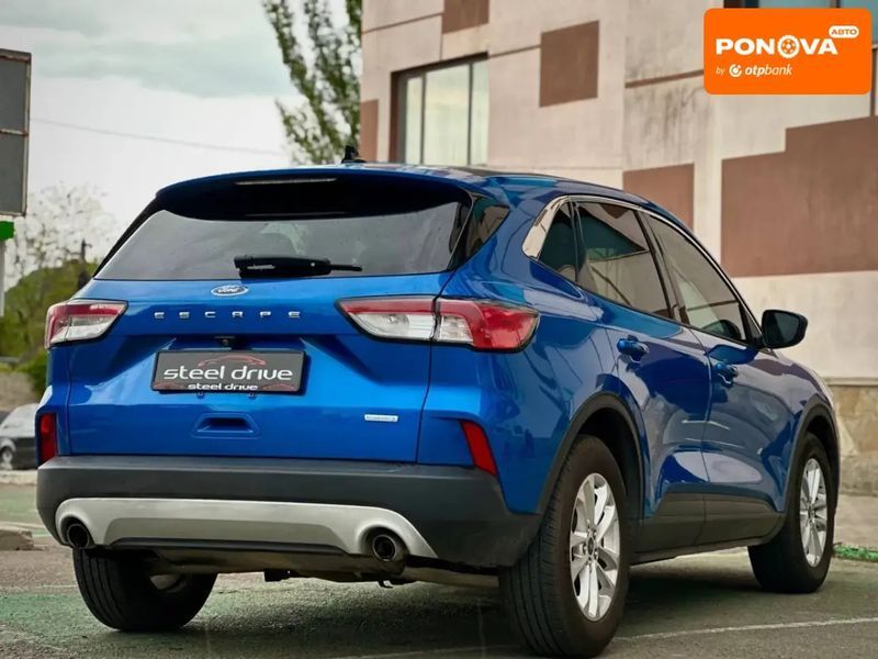 Ford Escape, 2019 р., Бензин, 113 тис. км, Позашляховик / Кросовер, Синій, Миколаїв AT-10417336 фото