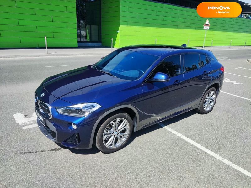 BMW X2, 2018, Бензин, 2 л., 169 тыс. км, Внедорожник / Кроссовер, Синий, Киев 51635 фото