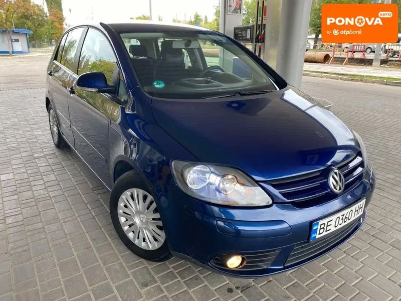 Volkswagen Golf Plus, 2006 г., Бензин, 251 тыс. км, Хетчбек, Синий, Николаев AT-10403828 фото