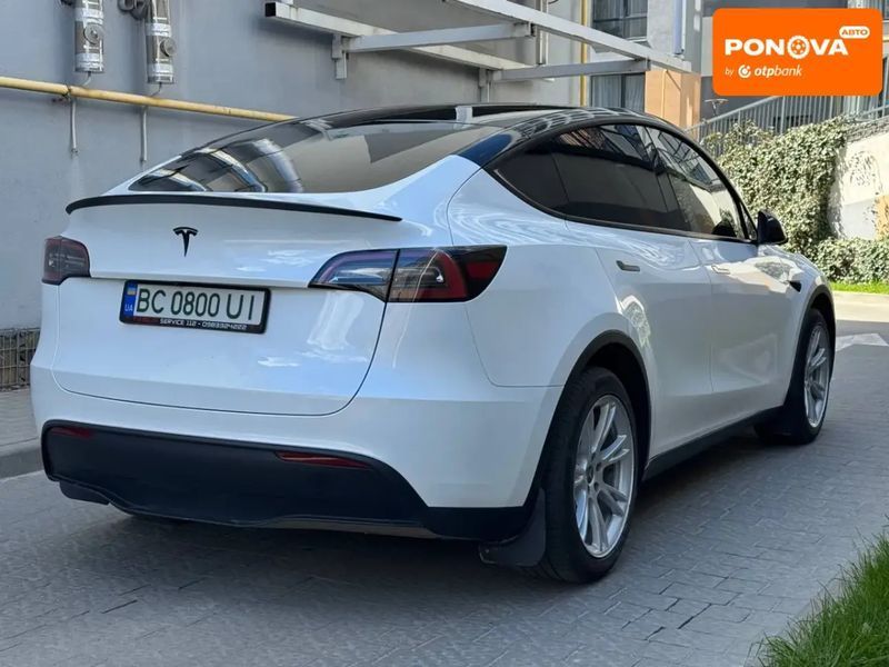 Tesla Model Y, 2023 р., Електро, 63 тис. км, Позашляховик / Кросовер, Білий, Львів AT-10418609 фото
