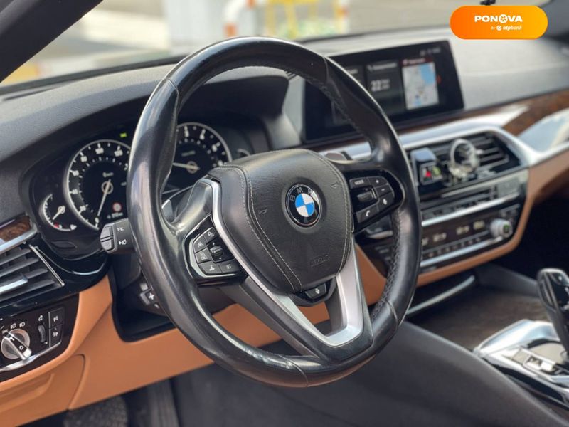 BMW 5 Series, 2017, Бензин, 3 л., 86 тис. км, Седан, Бежевий, Київ 43543 фото