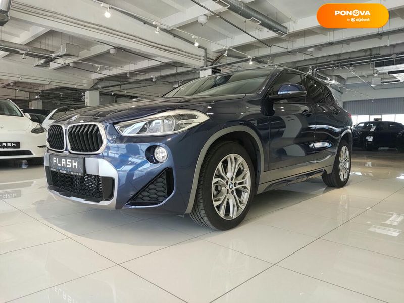 BMW X2, 2018, Бензин, 2 л., 169 тыс. км, Внедорожник / Кроссовер, Синий, Киев 51635 фото