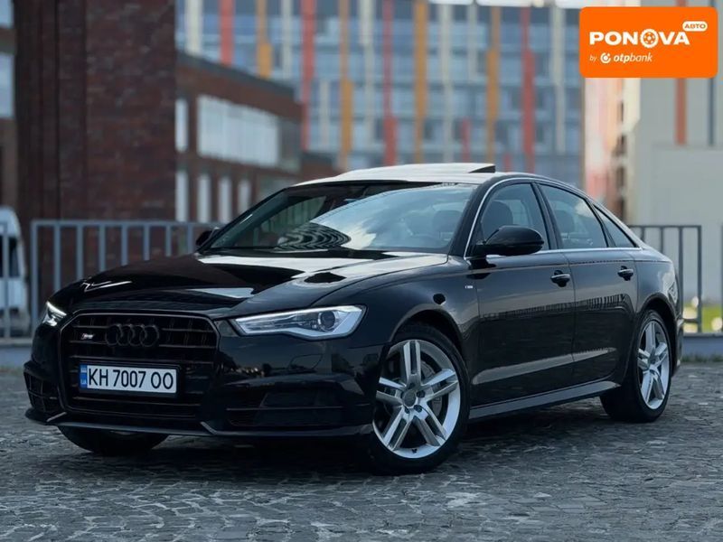 Audi A6, 2017 р., Бензин, 170 тис. км, Седан, Чорний, Дніпро (Дніпропетровськ) AT-10417890 фото