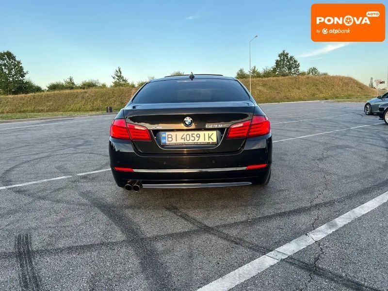 BMW 5 Series, 2011 г., Бензин, 242 тыс. км, Седан, Чорный, Полтава AT-10396332 фото