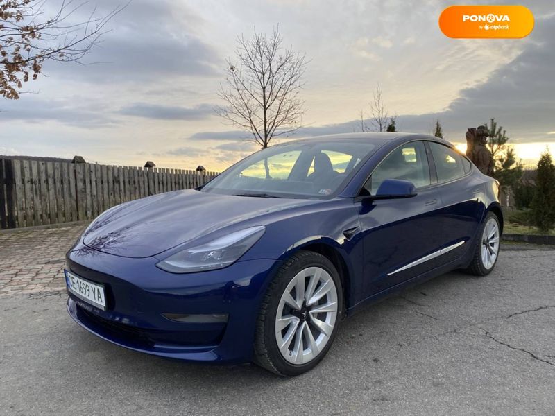 Tesla Model 3, 2023, Електро, 9 тыс. км, Седан, Синий, Черновцы Cars-Pr-68579 фото