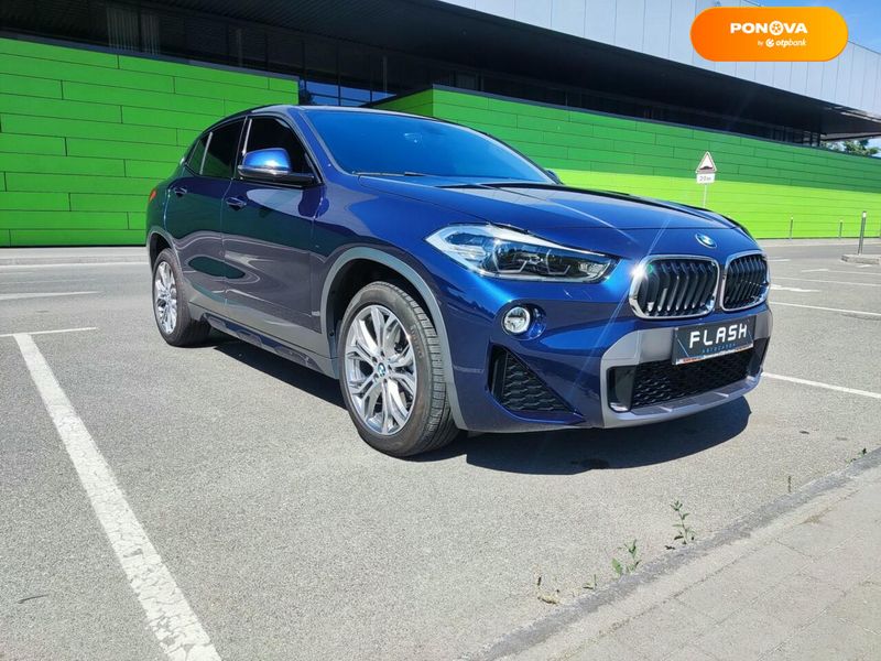 BMW X2, 2018, Бензин, 2 л., 169 тыс. км, Внедорожник / Кроссовер, Синий, Киев 51635 фото