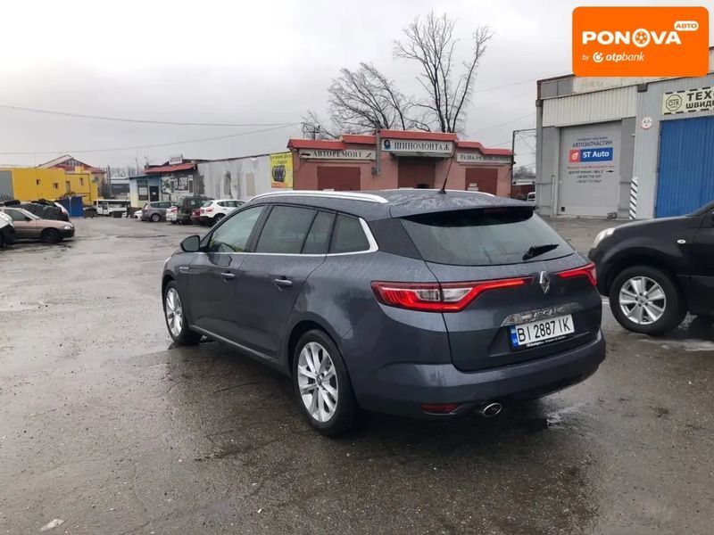 Renault Megane, 2017 р., Дизель, 193 тис. км, Універсал, Сірий, Полтава AT-10409610 фото
