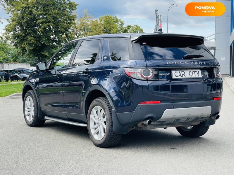 Land Rover Discovery Sport, 2016, Бензин, 2 л., 150 тис. км, Позашляховик / Кросовер, Синій, Київ 101505 фото