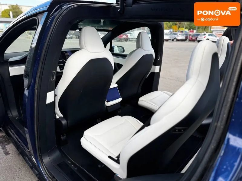 Tesla Model X, 2022 г., Електро, 8 тыс. км, Внедорожник / Кроссовер, Синий, Полтава AT-10403280 фото