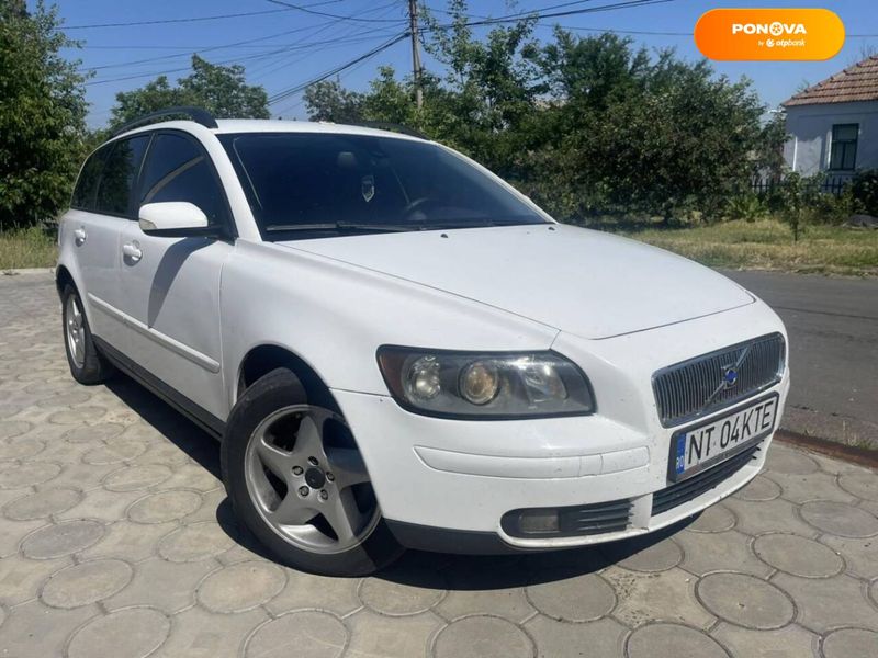 Volvo V50, 2006, Дизель, 1.6 л., 250 тыс. км, Универсал, Белый, Николаев Cars-Pr-67241 фото