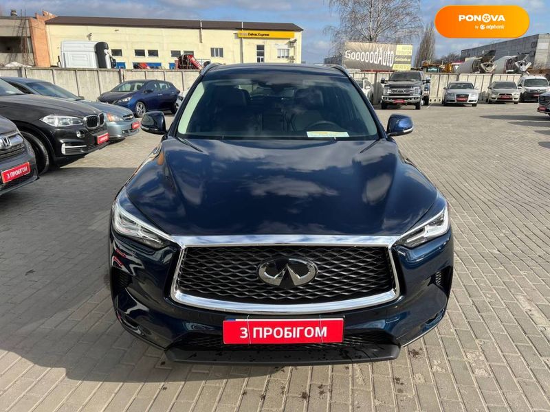 Infiniti QX50, 2023, Бензин, 2 л., 3 тис. км, Позашляховик / Кросовер, Синій, Полтава 49900 фото