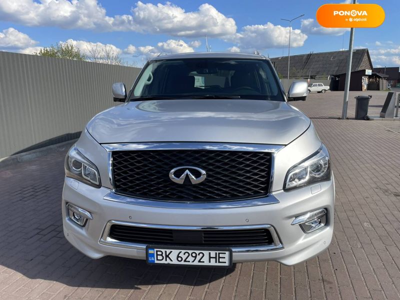 Infiniti QX80, 2017, Бензин, 5.55 л., 94 тыс. км, Внедорожник / Кроссовер, Серый, Ровно Cars-Pr-66141 фото