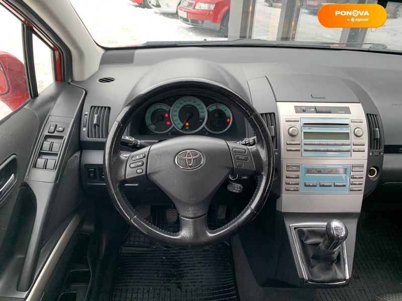 Toyota Corolla Verso, 2008, Дизель, 2.2 л., 195 тыс. км, Минивен, Красный, Харьков 11043 фото