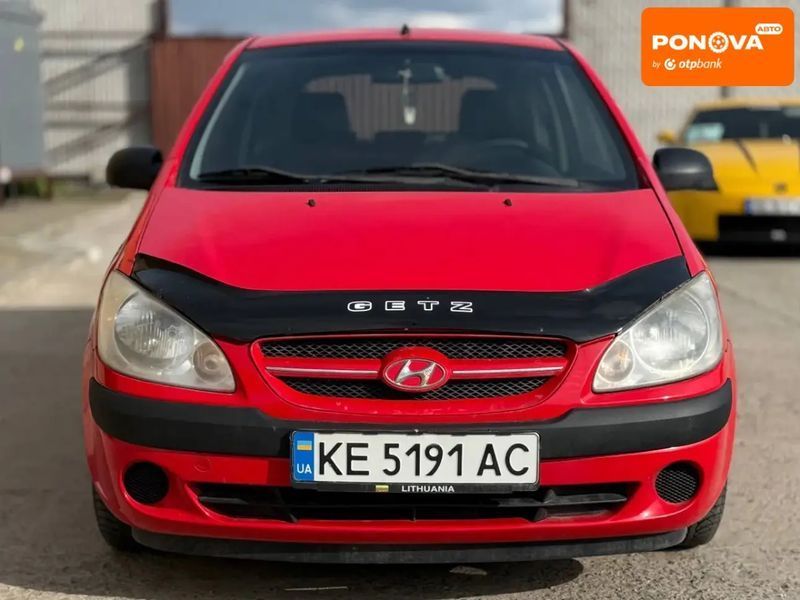 Hyundai Getz, 2007 р., Бензин, 123 тис. км, Хетчбек, Червоний, Дніпро (Дніпропетровськ) AT-10414417 фото