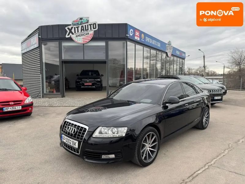 Audi A6, 2009 р., Дизель, 240 тис. км, Седан, Чорний, Запоріжжя AT-10411222 фото