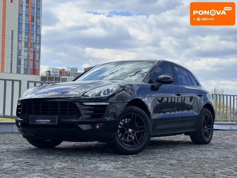 Porsche Macan, 2018 р., Бензин, 107 тис. км, Позашляховик / Кросовер, Чорний, Дніпро (Дніпропетровськ) AT-10418082 фото