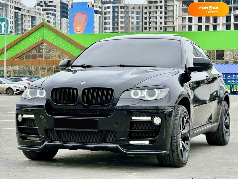 BMW X6, 2009, Бензин, 2.98 л., 187 тис. км, Позашляховик / Кросовер, Чорний, Одеса 17884 фото