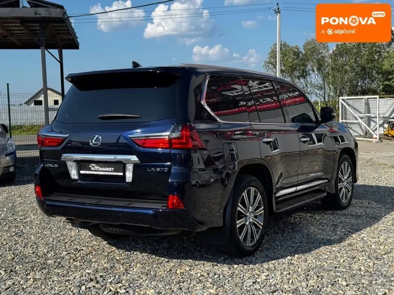 Lexus LX, 2017 р., Бензин, 149 тис. км, Позашляховик / Кросовер, Синій, Івано-Франківськ AT-10419404 фото
