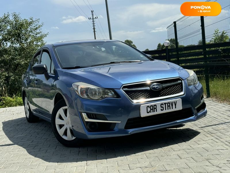 Subaru Impreza, 2015, Бензин, 2 л., 182 тис. км, Седан, Синій, Стрий 103504 фото