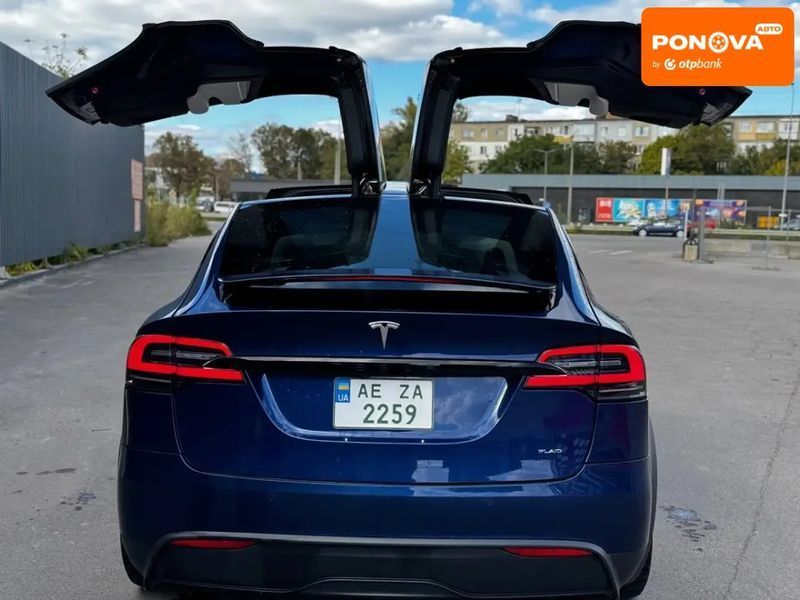 Tesla Model X, 2022 г., Електро, 8 тыс. км, Внедорожник / Кроссовер, Синий, Полтава AT-10403280 фото