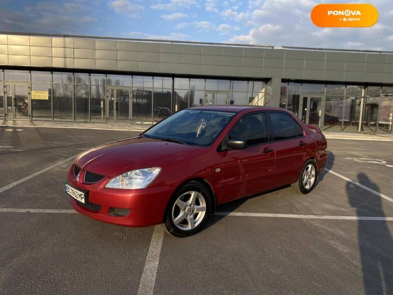 Mitsubishi Lancer, 2005, Бензин, 1.6 л., 261 тыс. км, Седан, Красный, Киев Cars-Pr-68461 фото