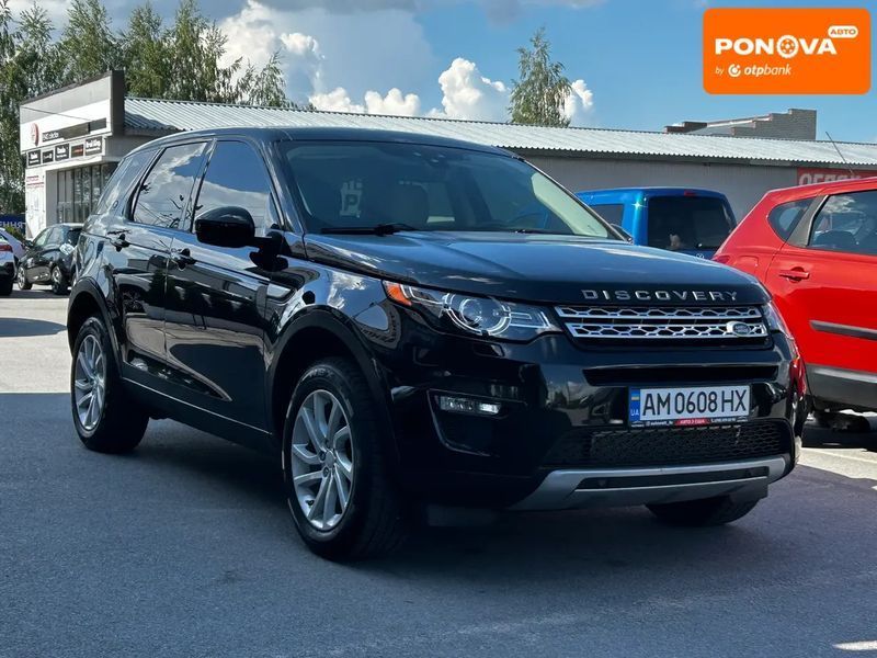 Land Rover Discovery Sport, 2015 г., Бензин, 195 тыс. км, Внедорожник / Кроссовер, Чорный, Житомир AT-10417951 фото