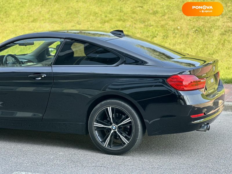 BMW 4 Series, 2014, Бензин, 2 л., 96 тис. км, Купе, Чорний, Київ 102160 фото