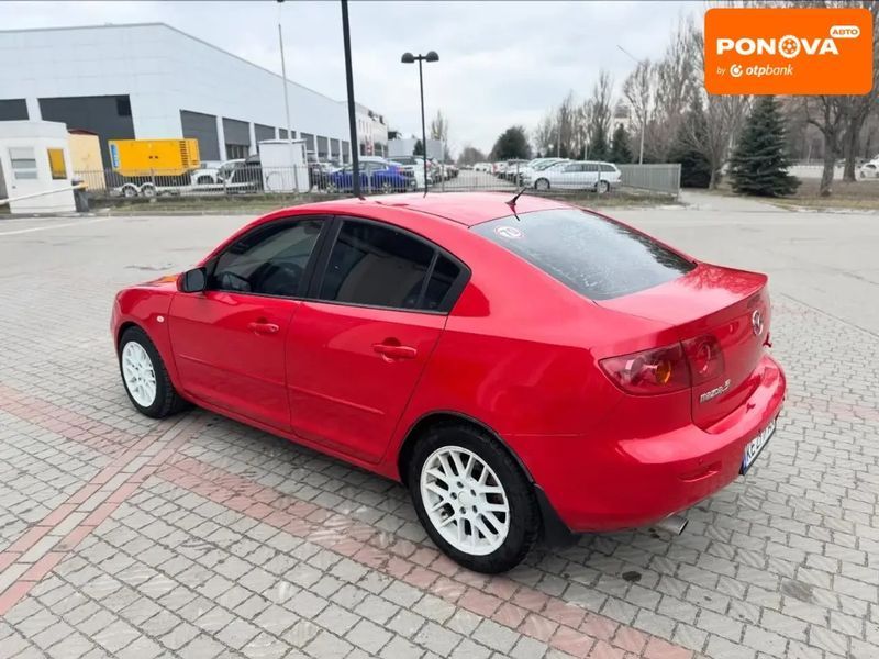 Mazda 3, 2006 г., Бензин, 177 тыс. км, Седан, Красный, Днепр (Днепропетровск) AT-10412639 фото
