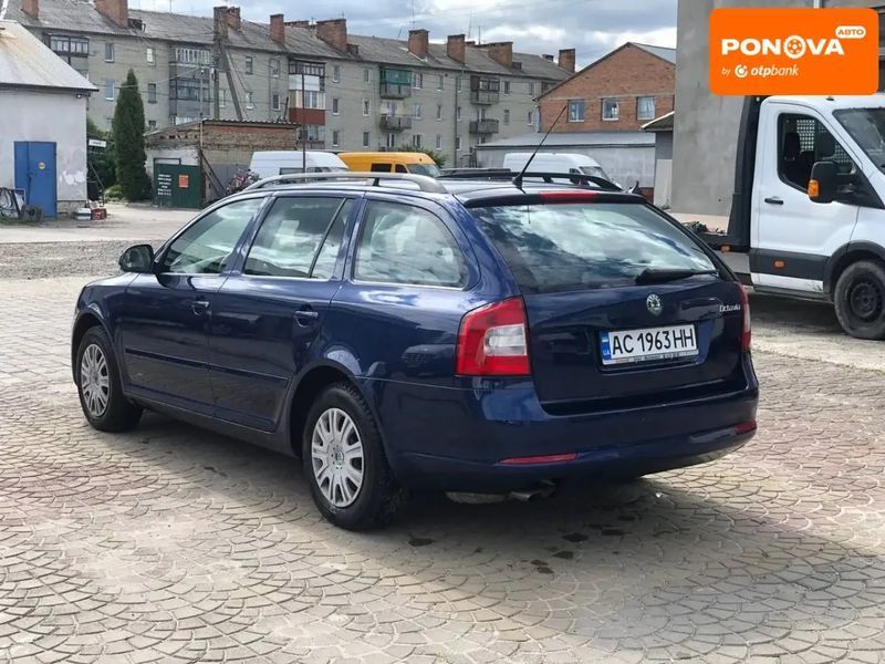 Skoda Octavia, 2009 р., Бензин, 266 тис. км, Універсал, Синій, Ковель AT-10400912 фото