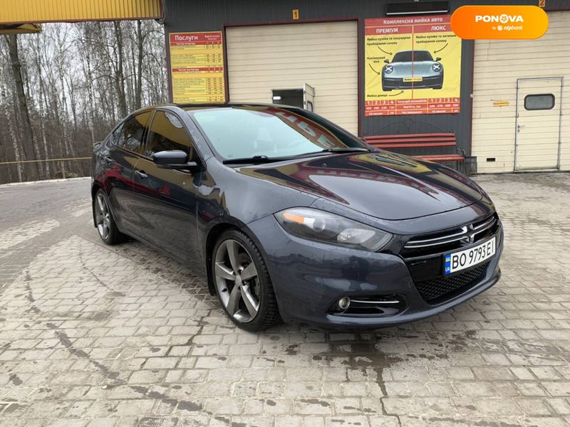 Dodge Dart, 2013, Бензин, 2.4 л., 205 тыс. км, Седан, Серый, Тернополь Cars-Pr-68286 фото