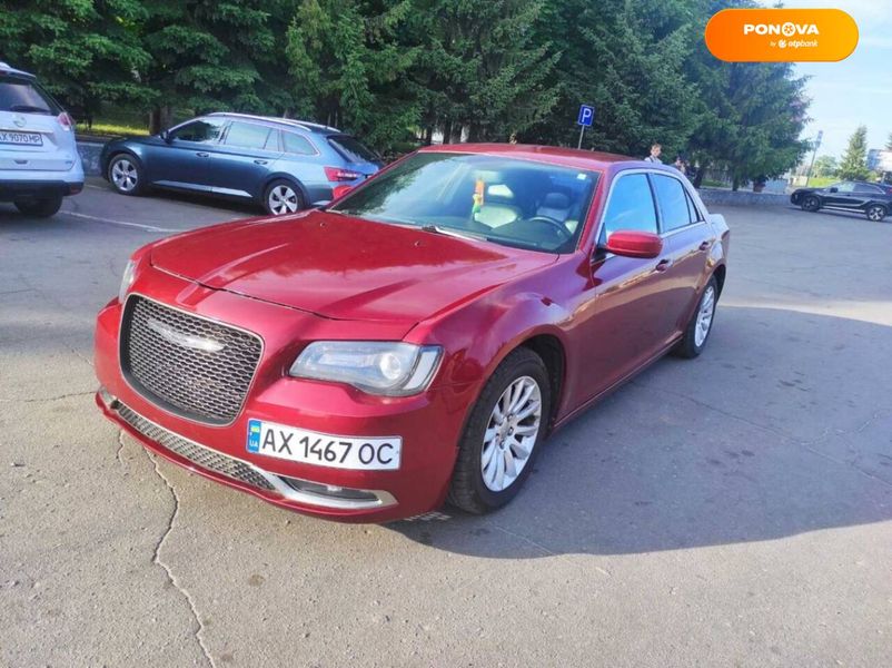 Chrysler 300C, 2014, Бензин, 3.6 л., 277 тыс. км, Седан, Красный, Харьков Cars-Pr-64882 фото