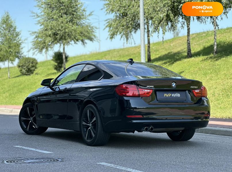 BMW 4 Series, 2014, Бензин, 2 л., 96 тыс. км, Купе, Чорный, Киев 102160 фото