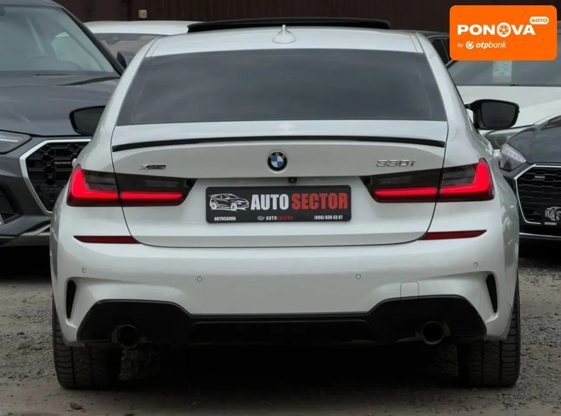 BMW 3 Series, 2019 р., Бензин, 69 тис. км, Седан, Білий, Харків AT-10403717 фото