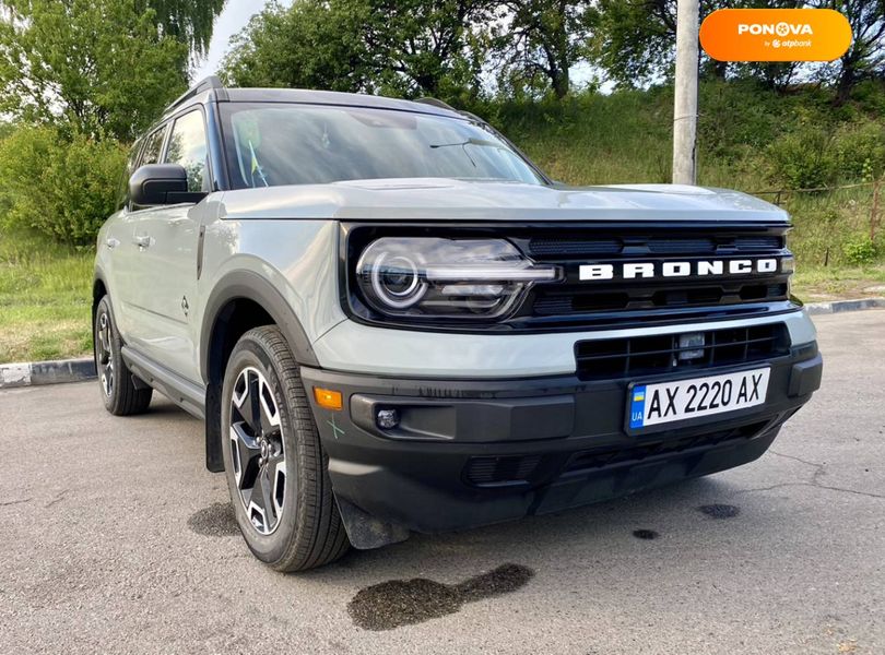 Ford Bronco Sport, 2021, Бензин, 1.5 л., 22 тис. км, Позашляховик / Кросовер, Сірий, Харків Cars-Pr-65663 фото