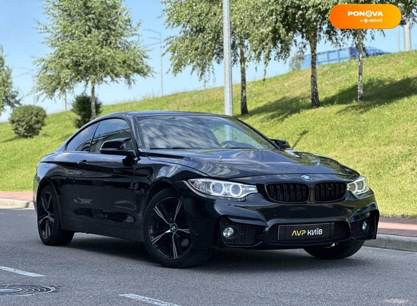 BMW 4 Series, 2014, Бензин, 2 л., 96 тыс. км, Купе, Чорный, Киев 102160 фото