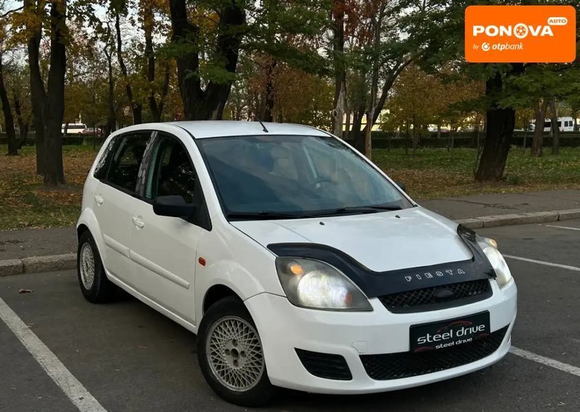 Ford Fiesta, 2007 р., Газ пропан-бутан / Бензин, 214 тис. км, Хетчбек, Білий, Миколаїв AT-10412542 фото