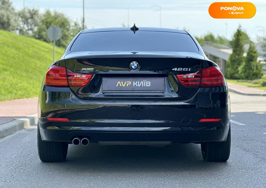 BMW 4 Series, 2014, Бензин, 2 л., 96 тис. км, Купе, Чорний, Київ 102160 фото