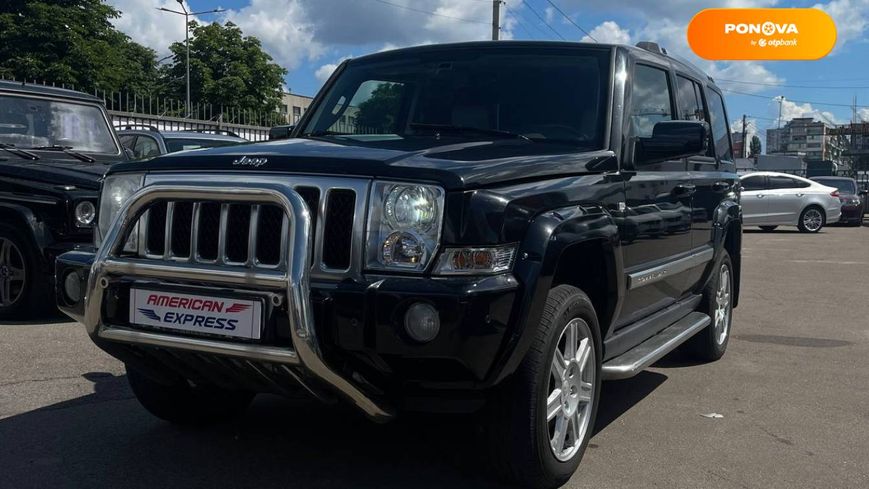 Jeep Commander, 2007, Дизель, 2.99 л., 227 тис. км, Позашляховик / Кросовер, Чорний, Київ 102953 фото