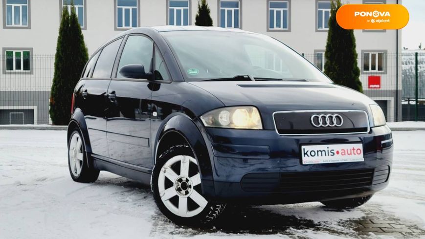 Audi A2, 2000, Бензин, 1.34 л., 241 тис. км, Хетчбек, Синій, Вінниця 7793 фото